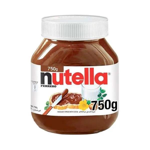 Nutella Hazelnut Chocolate Spread 750G (6 PACK)